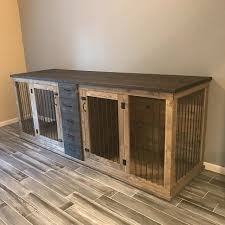 Debi Shields Added A Photo Of Their Purchase Dog Crate Furniture Dog Kennel Furniture Wood Dog Crate