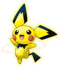 Pichu charges itself with electricity more easily on days with thunderclouds or when the air is very dry. The Tale Of The Spiky Eared Pichu Pikachu Cute Pokemon Pikachu Evolution