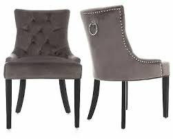 0:48 inspire q 978 просмотров. Black Velvet Dining Chairs With Knocker Kitchen Dining Room Padded Seat Wood Leg Sfhs Org