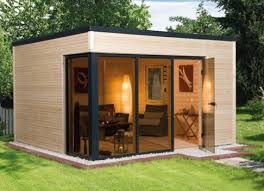 Blokhutten Moderne Blokhut Tuinhuis Charissa Design Gartenhaus Hinterhof Studio Hinterhof Buro