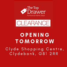 Experience our commitment to great prices that are now extending to décor and rugs being offered at our clearance prices. The Top Drawer Our Clearance Store Opens 10am Tomorrow Facebook