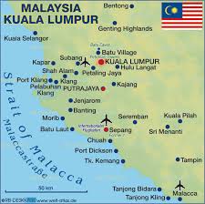 Welcome to the kuala lumpur google satellite map! Map Of Kuala Lumpur Region In Malaysia Welt Atlas De