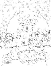 Image result for printable halloween coloring pages