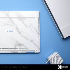 Dell Xps 13 2 In 1 7390 White Marble And Textured Matt Light Blue Skin In 2020 Dell Xps 13 Dell 2 In
