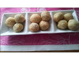 Asiatische Gefullte Susse Sesamballchen Von Maarii Chefkoch Lebensmittel Essen Teigtaschen Rezept Rezepte