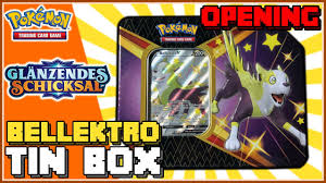 1 foil kort med lucario v4 pokemon tcg boosterpakker utgivelsesdato: Lucario V Tin Box Fruhling Tin 2021 Pokemon Tcg Openin Youtube