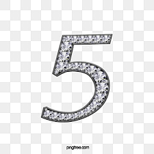 Number 5 5 Clipart Diamond Effect Png Transparent Clipart Image And Psd File For Free Download Mosaic Tile Art Diamond Pattern Design Element