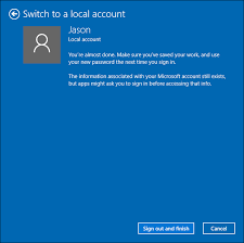 See more questions like this: How To Revert Your Windows 10 Account To A Local One After The Windows Store Hijacks It