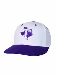 Tsu C Texan Executive Logo Fitted Cap Barefoot Campus Outfitter Texans Fitted Caps Baseball Cap Rack