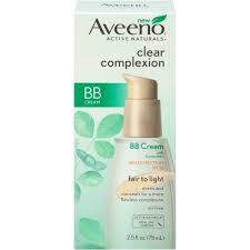 Aveeno Clear Complexion Cream Fair To Light Tint Facial Moisturizers 2 5 Fl Oz Instacart