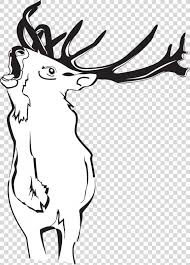 Black And White Deer Clipart Images Reindeer Red Deer White Tailed Deer Clip Art Reindeer Png Reindeer Antler Artwork Black And White Deer Whitetail Deer Art Red Deer