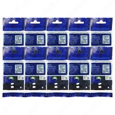 Label roll 59mm x 190mm replaces dymo 99019 for label maker 10 Pack Of Tze231 Black On White Compatible Tape For Brother P Touch 1 2 12mm X 8m Tze 231 Tze 231 Walmart Canada