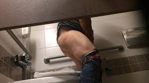 Men's toilet spy cam shitting - ThisVid.com