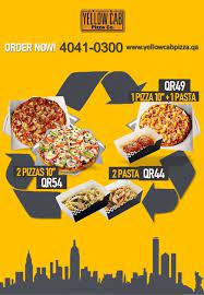 Yellow Cab Pizza Qatar Offers 10658 Restaurants Twffer Com