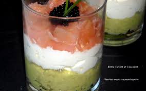 Recette Verrine Avocat Saumon Boursin Notee 4 1 5 Par Les Internautes Verrine Avocat Saumon Recette Verrine Avocat Verrine Avocat Saumon Boursin
