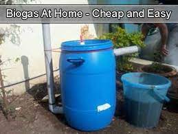 Biogas At Home Cheap And Easy Biogas Biogas Digester Save Energy
