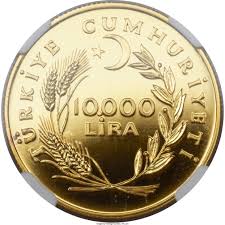 The ottoman lira was the currency of ottoman empire between 1844 and 29 october 1923 when it was replaced by the turkish lira. 10 000 Lira Iyc Turkey Numista