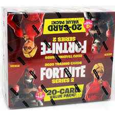 2020 panini fortnite trading cards series 2 massive factory sealed 24 pack hobby box with 144 cards! 2020 Panini Fortnite Series 2 Trading Cards Fat Pack Box
