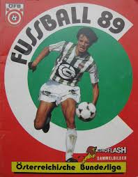 Alle spiele, alle tore, alle infos: Football Cartophilic Info Exchange Euroflash Fussball 89 Osterreichische Bundesliga