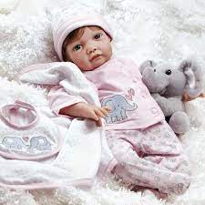 Paradise Galleries Reborn Baby Doll Girl 21 Inch Precious Peanut