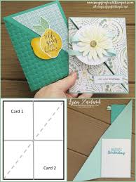 There are not clear patterns for making the folds for a card.it's more of a book for designing a card instead of how to make folds for a card. Folding Diagonal Front Card In 2021 Happy Birthday Cards Printable Fancy Fold Cards Folded Cards