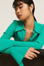 FOR LOVE AND LEMONS \u2022 Eleanor Stone Swirl Printed Side Slit Midi Skirt