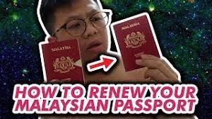 Hi, i have a friend who needs to renew his passport here in bern, he is a malaysian passport holder, b permit here. How To Renew Your Malaysian Passport Youtube