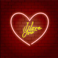 Red Neon Heart Light Effect Neon Cocktails Signs Png And Vector With Transparent Background For Free Download In 2020 Neon Heart Light Heart Lights Neon
