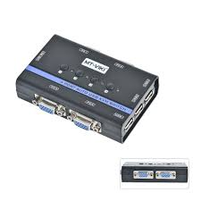 4 Port Usb Kvm Switch With Cable Kvm Switches Usb Switch