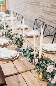 Rustic And Vintage Spring Wedding Centerpieces In 2020 Wedding Table Flowers Table Runners Wedding Wedding Centerpieces