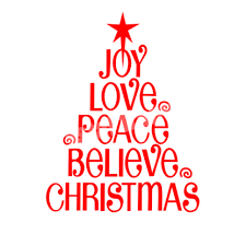 Joy Love Peace Believe Christmas Iron Ons Vinyl Transfers Christmas Words Merry Christmas Images Christmas Images Free