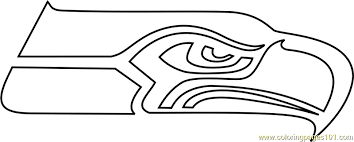 Cowboys coloring pages seattle seahawks page. Seattle Seahawks Logo Coloring Page For Kids Free Nfl Printable Coloring Pages Online For Kids Coloringpages101 Com Coloring Pages For Kids
