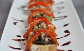 Bruschetta Au Thon Poivron Confit Et Pineau Des Charentes Recette Recettes De Cuisine Cuisine Facile Et Rapide Recettes D Amuse Gueules