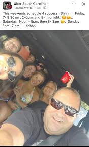 lyft driver shows up in damaged nissan altima