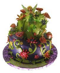 Tinker Bell Custom Cake By Rockwells Bakery Cafe Via Flickr Tinkerbell Cake Cake Custom Cakes