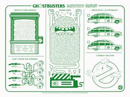 The Definitive Collection Of Ghostbusters 30th Anniversary Art Ghostbusters Anniversary Art Activity Sheets
