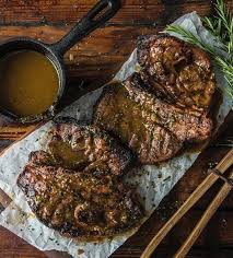 Our Rosemary Sauce Will Make This Classic Lamb Chop Dinner A New Wood Fired Favorite Get The Recipe With The Link Roast Lamb Leg Food Recipes Lamb Recipes