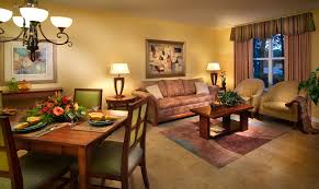 Vacation Village At Parkway A Suite Dining Living Area Vacation Village