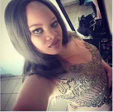 Candice Mwakalyelye Looking Superb With White/Grey Hair