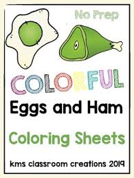 You might also be interested in coloring pages from green eggs and ham category. Green Eggs And Ham Coloring Worksheets Teaching Resources Tpt