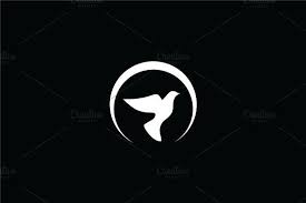 Holy Dove Pigeon Crescent Moon Logo Moon Logo Logo Design Logotype Design