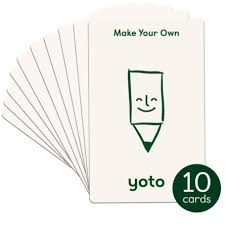 The game combines elements from collectible card games, tower defense, and multiplayer online battle arena. Yoto Card Make Your Own Cards Pack Of 10 With 3 Sticker Sheets