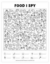 free printable i spy game food themed i spy i spy games kids learning activities spy games