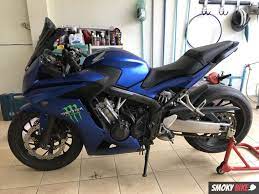 มอเตอร ไซค honda cbr 650f smokybike มอเตอร ไซค ส