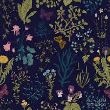 Affordable and search from millions of royalty free images, photos and vectors. Vector Vintage Seamless Floral Pattern Digital Art By Olga Korneeva