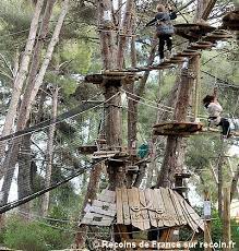 Accrobranche De La Coudouliere Est Une Balade A Six Fours Les Plages A Proximite De Toulon Dans Le Departement Var En Reg Six Fours Les Plages Tourisme Toulon