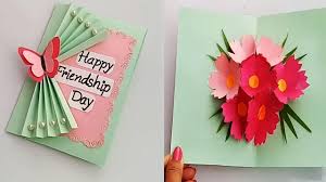 7 greeting card making ideas for friendship day step by step