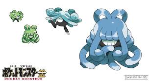 Pokemon Gold Beta Tangrowth And Tangela Baby By Tomycase