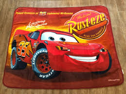 It's a quick and simple quilt blanket. Disney Red Cars Throw Blanket Lightning Mcqueen Fleece 46 X 56 Logo Rusteze Disney Cars Car Blanket Red Car