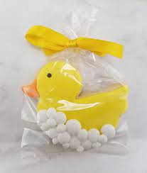 Rubber Ducky Cookies Baby Shower Cookies Baby Shower Favors Baby Shower Treats First Birthday Party Douche Bebe Faveurs Baby Showers